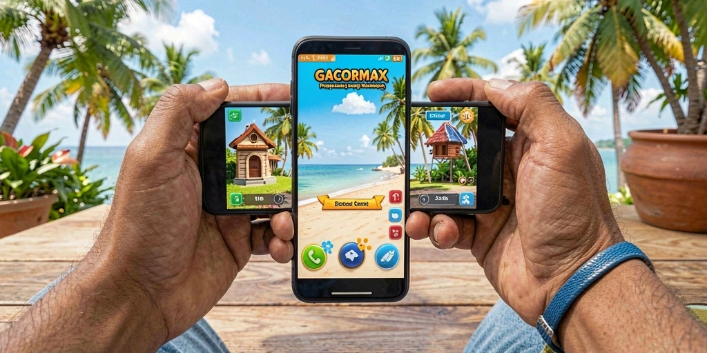 Screenshot GACORMAX menampilkan gameplay yang santai dan interaktif.