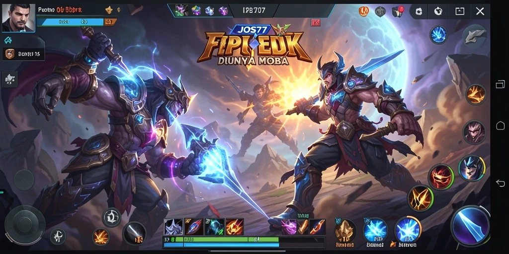 Gameplay seru dan strategis dari <strong>JOS77</strong> selama pertarungan tim.