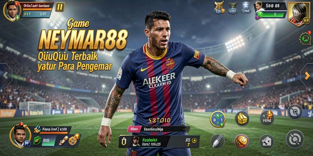 Tampilan gameplay QiuQiu yang mendebarkan di NEYMAR88.