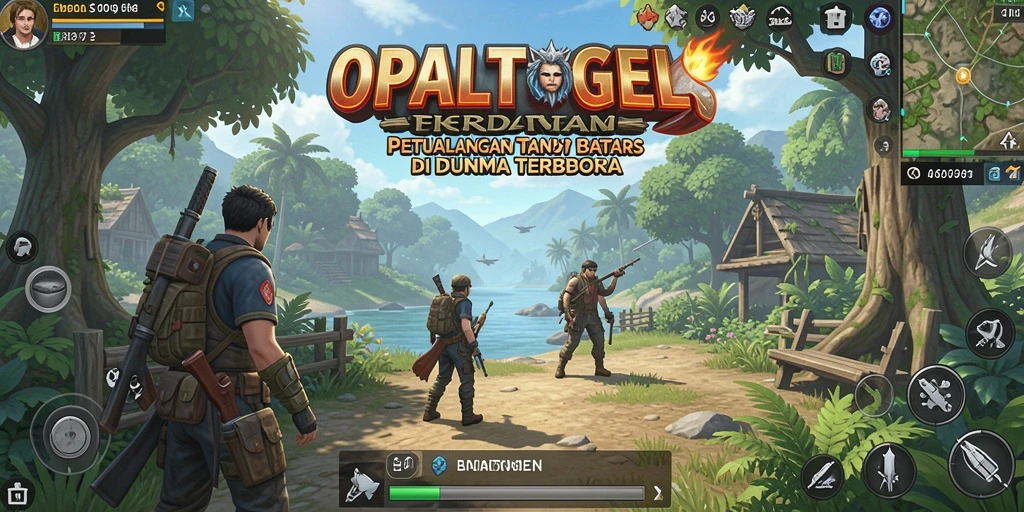 Gameplay OPALTOGEL menampilkan dunia terbuka yang luas dan penuh petualangan.