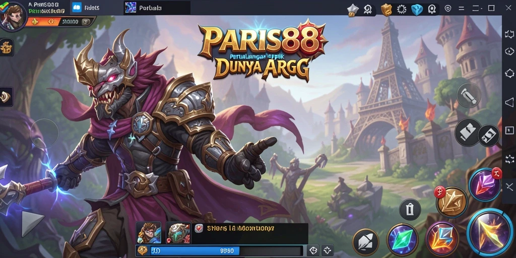 Tangkapan layar menunjukkan aksi mendebarkan dalam gameplay ARPG.