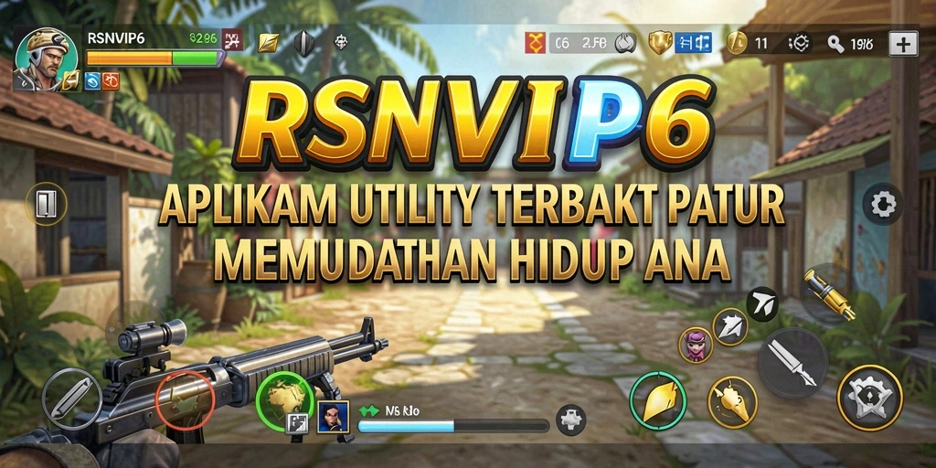Screenshot utama RSNVIP6 menampilkan fitur manajemen tugas yang efisien.
