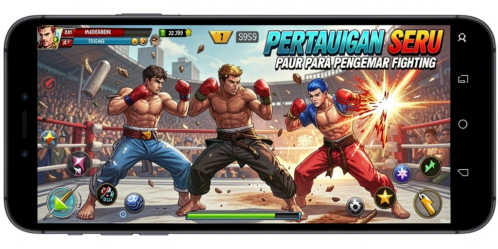 Tampilan gameplay S9S9 yang seru dan penuh aksi.