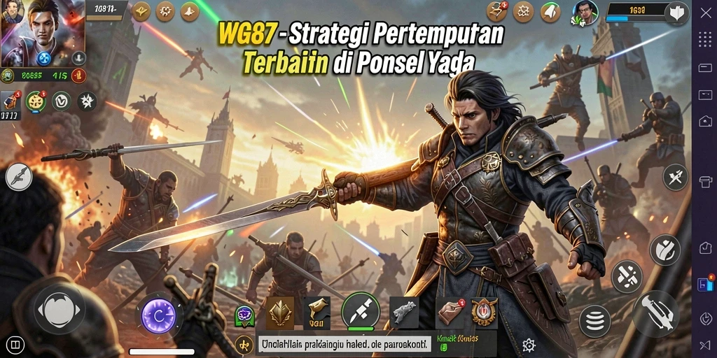 Tampilan gameplay <strong>WG87</strong> yang menyenangkan dan penuh aksi.